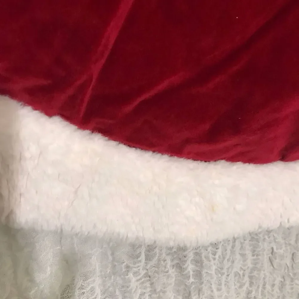 Pottery Barn Santa Claus Inspired Christmas Tree Skirt